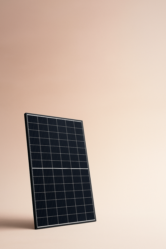 Elegant Solar Panel Display