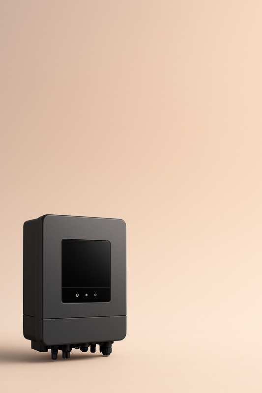 Minimalist Solar Inverter Display