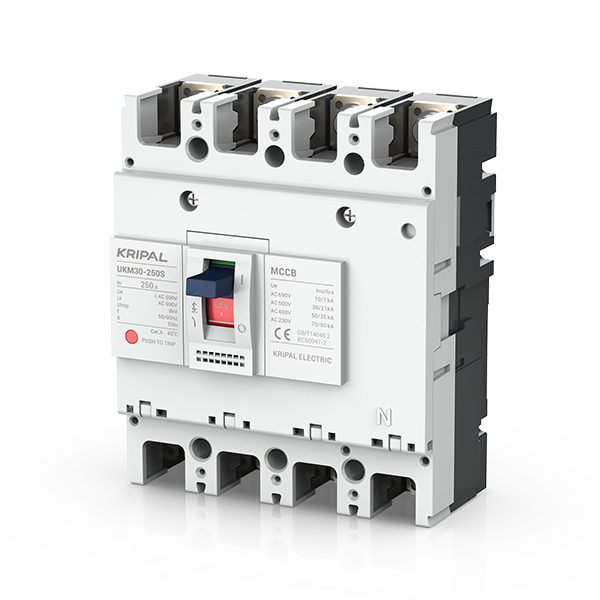 Kripal UKM30100S 4-Pole 100A AC Moulded Case Circuit Breaker (MCCB)
