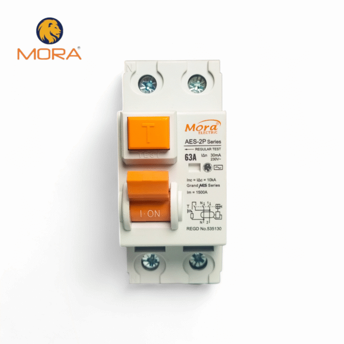Mora RCCB 63A  Residual Current Circuit breaker with Current Leakage protection