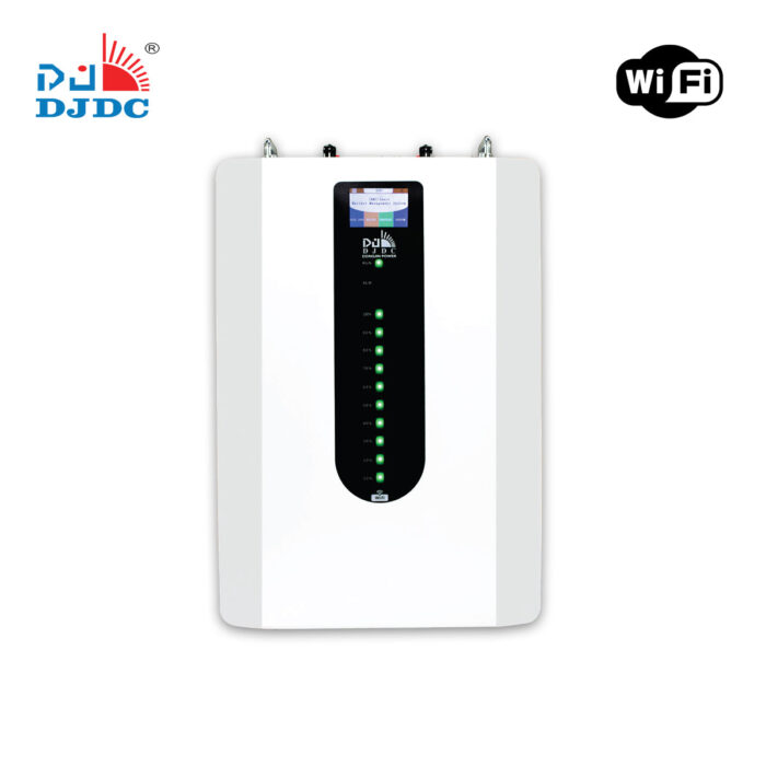 DJDC Dongjin 25.6V 100Ah  Lithium-Ion  LiFePO4 Wall-Mounted Battery with WiFi & Bluetooth 2.56kw- IP32